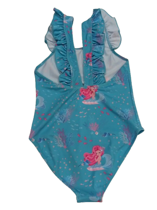 CROOLita one-piece swimsuit in light blue.