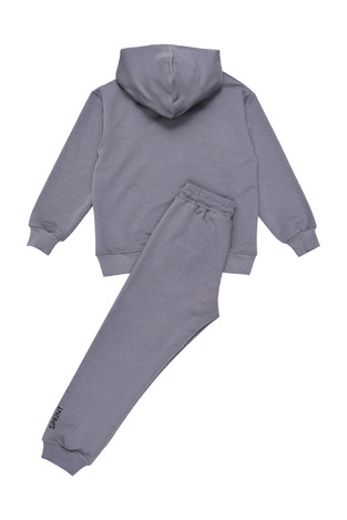SPRINT seasonal tracksuit set in gray.
