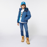 Παντελόνι τζιν TIMBERLAND σε μπλε χρώμα και slim fit γραμμή.
