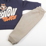 Σετ φόρμας TRAX σε μπλε-γκρι χρώμα.