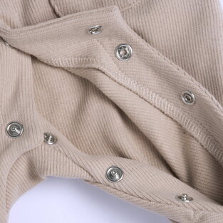 CHICCO rip tracksuit in beige color.