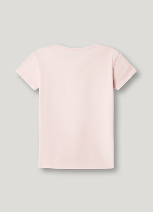 PEPE JEANS blouse in light pink with glitter.