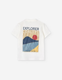 T-Shirt LOSAN σε εκρού χρώμα.