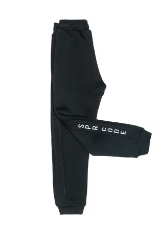 SPRINT sweatpants in black.