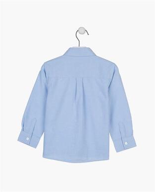 LOSAN shirt in siel color with collar.