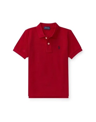 Μπλούζα polo πικέ POLO RALPH LAUREN σε χρώμα κόκκινο.