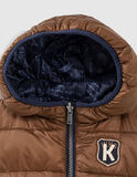 IKKS 2-way jacket with built-in hood.