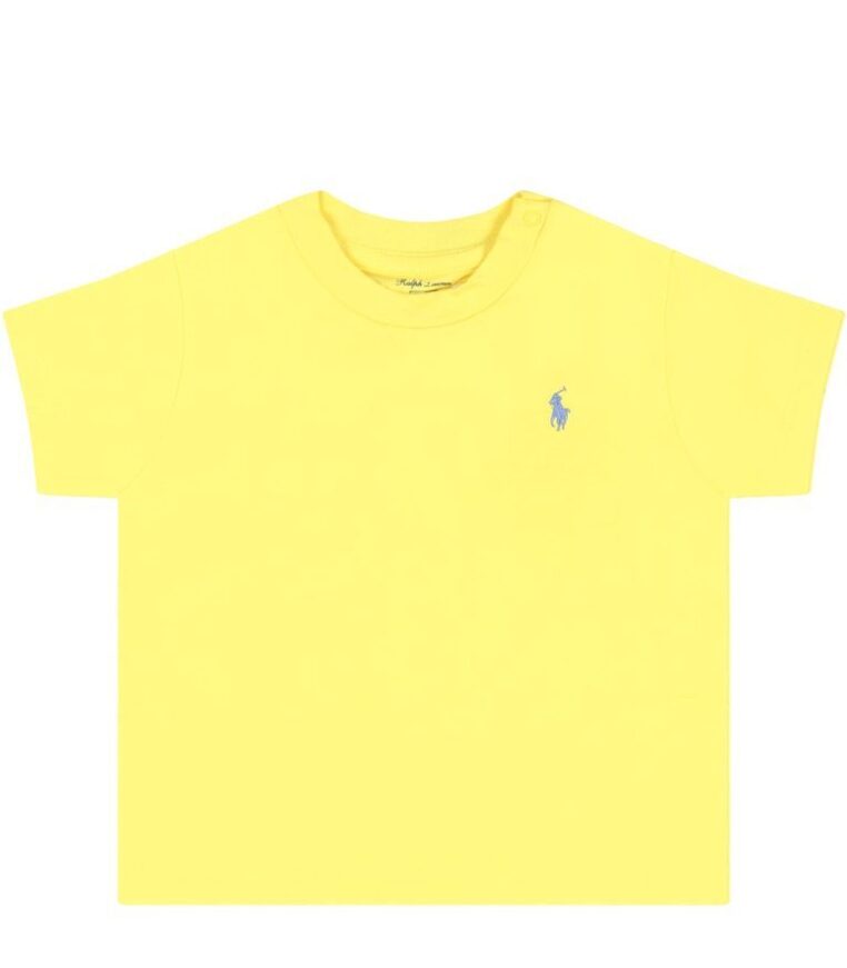 Yellow POLO RALPH LAUREN shirt.