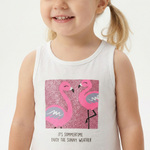 Σετ κολάν TRAX σε λευκό με ροζ χρώμα.