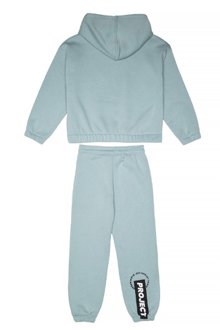 SPRINT suit set with built-in hood in mint color. 