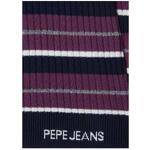 Πλεκτή μπλούζα ριγέ PEPE JEANS σε μπλε-μωβ χρώμα.