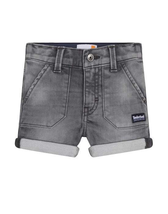 Bermuda jeans TIMBERLAND in gray color.