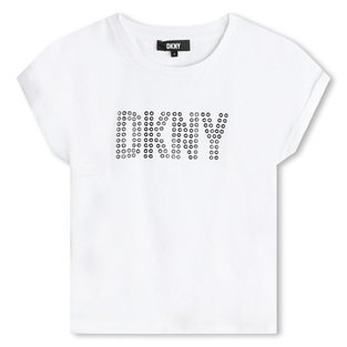 Μπλούζα D.K.N.Y. σε λευκό χρώμα με logo print.