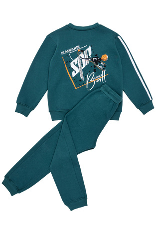 SPRINT tracksuit set in green.