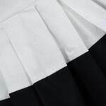 Φόρεμα Lapin House ριγέ σε χρώμα λευκό με μπλε.