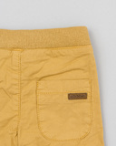 LOSAN fabric pants in mustard color.