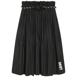 Δερμάτινη φούστα D.K.N.Y. σε μαύρο χρώμα.