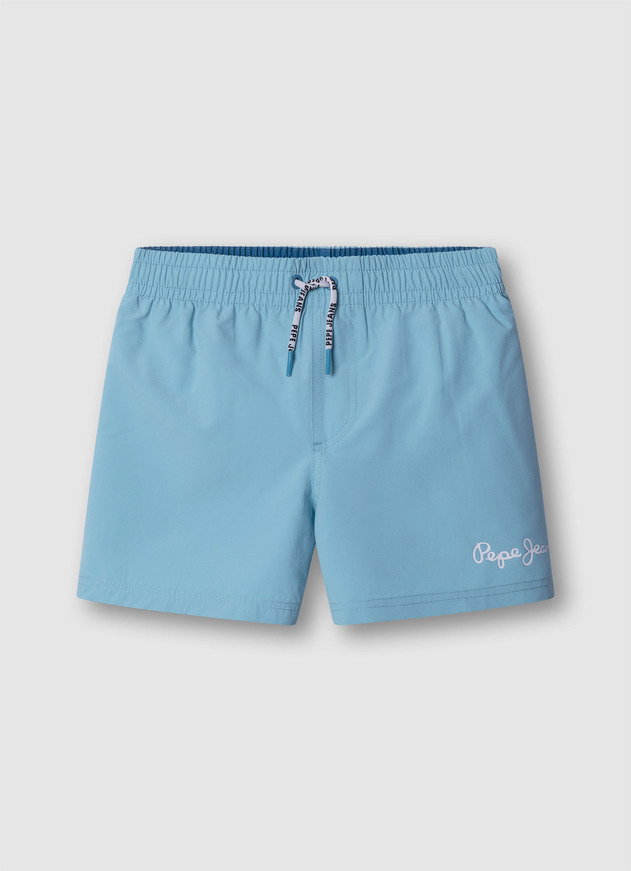 Μαγιό βερμούδα PEPE JEANS σε χρώμα τιρκουάζ.