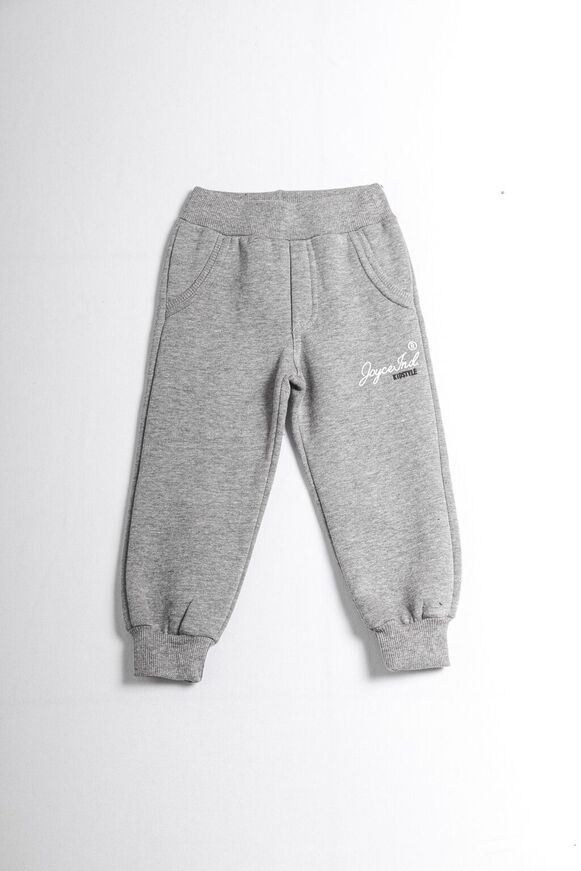 JOYCE sweatpants in gray with elastic waist.