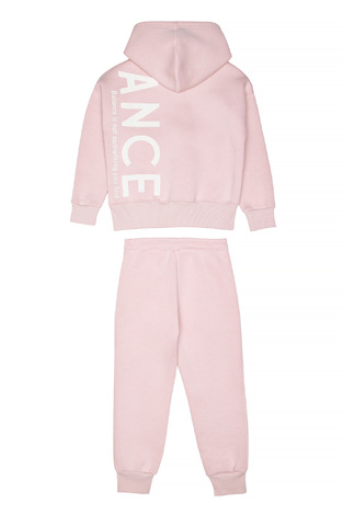 SPRINT suit set in light pink color with built-in hood. 