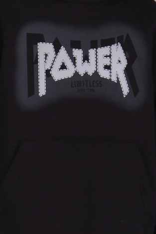 JOYCE tracksuit set in black and gray.