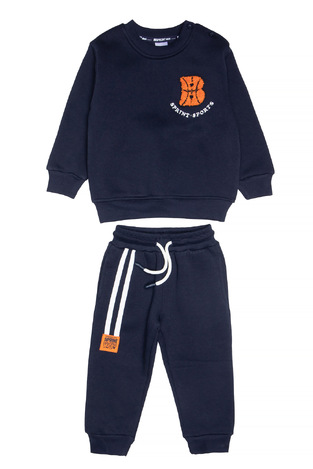 Σετ φόρμας SPRINT με στρογγυλή λαιμόκοψη σε σκούρο μπλε χρώμα.