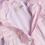 CHICCO trench coat in pink color with hood.