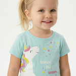 Σετ σορτς TRAX σε γαλάζιο με ροζ χρώμα.