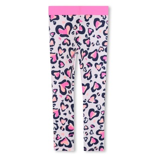 Κολάν ελαστικό BILLIEBLUSH σε λευκό χρώμα με animal print.