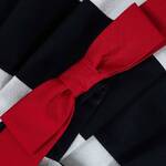 Φόρεμα Lapin House ριγέ σε χρώμα λευκό με μπλε.