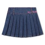 Φούστα BILLIEBLUSH σε μπλε denim χρώμα με γκλίτερ.