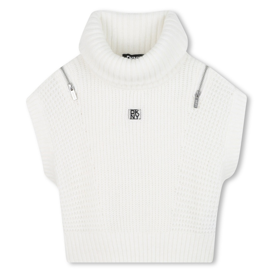 Πλεκτή μπλούζα D.K.N.Y. σε εκρού χρώμα.