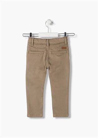 LOSAN fabric pants in beige color.