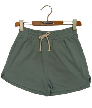 LOSAN shorts in bright orange color.
