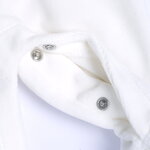 Βελουτέ φορμάκι CHICCO σε λευκό χρώμα με διακοσμητικά τριαντάφυλλα.