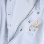 Φορμάκι βελουτέ CHICCO σε σιέλ χρώμα.