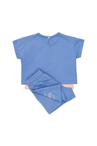 SPRINT 3-piece shorts set in light blue.