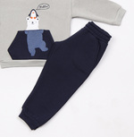 Σετ φόρμας TRAX σε γκρι-μπλε σκούρο χρώμα.