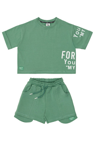 Σετ σορτς SPRINT σε χρώμα πράσινο.