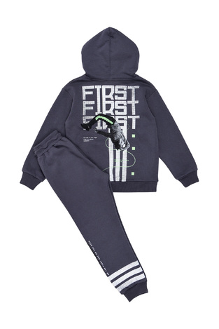 SPRINT tracksuit set in anthracite color.