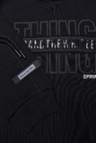 Σετ φόρμας SPRINT σε μαύρο χρώμα με ανάγλυφο το λογότυπο "THING".