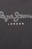 Μπλούζα PEPE JEANS σε γκρι ανθρακί χρώμα με απλικέ κέντημα.