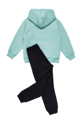 SPRINT tracksuit set in light green with black.