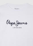 Μπλούζα PEPE JEANS σε λευκό χρώμα με logo print.