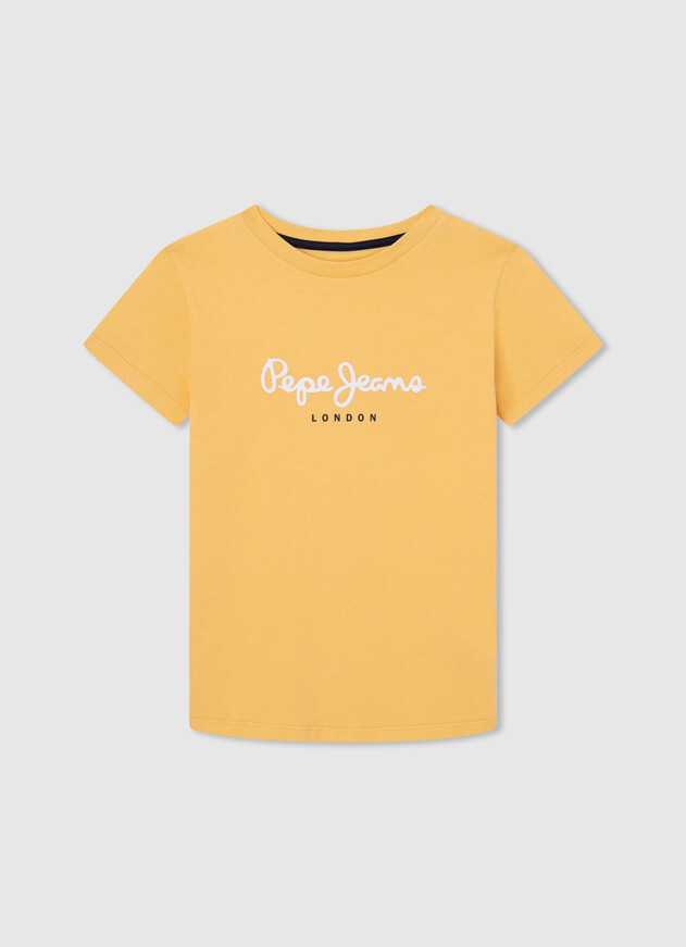 PEPE JEANS blouse in yellow color with print.