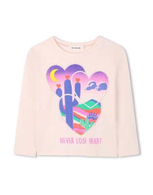 BILLIEBLUSH blouse in light pink color.