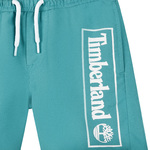 TIMBERLAND bermuda swimsuit in petrol color with print.