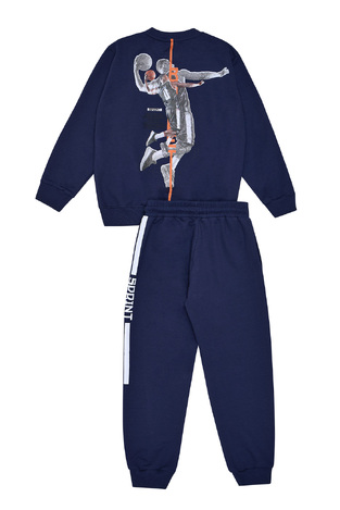SPRINT seasonal tracksuit set in dark blue.