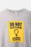 DREAMS pajamas in gray with the "DO NOT DISTURB" logo.