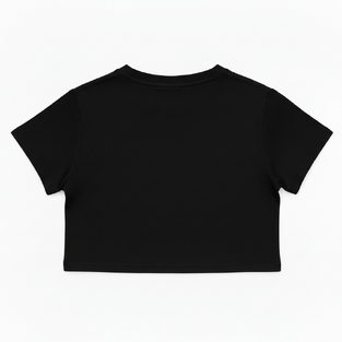 LOSAN blouse in black with print.